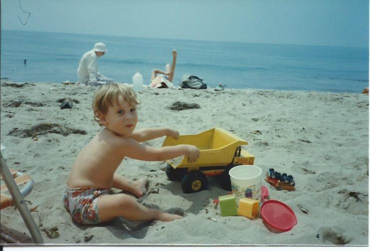 Brad at the Beach